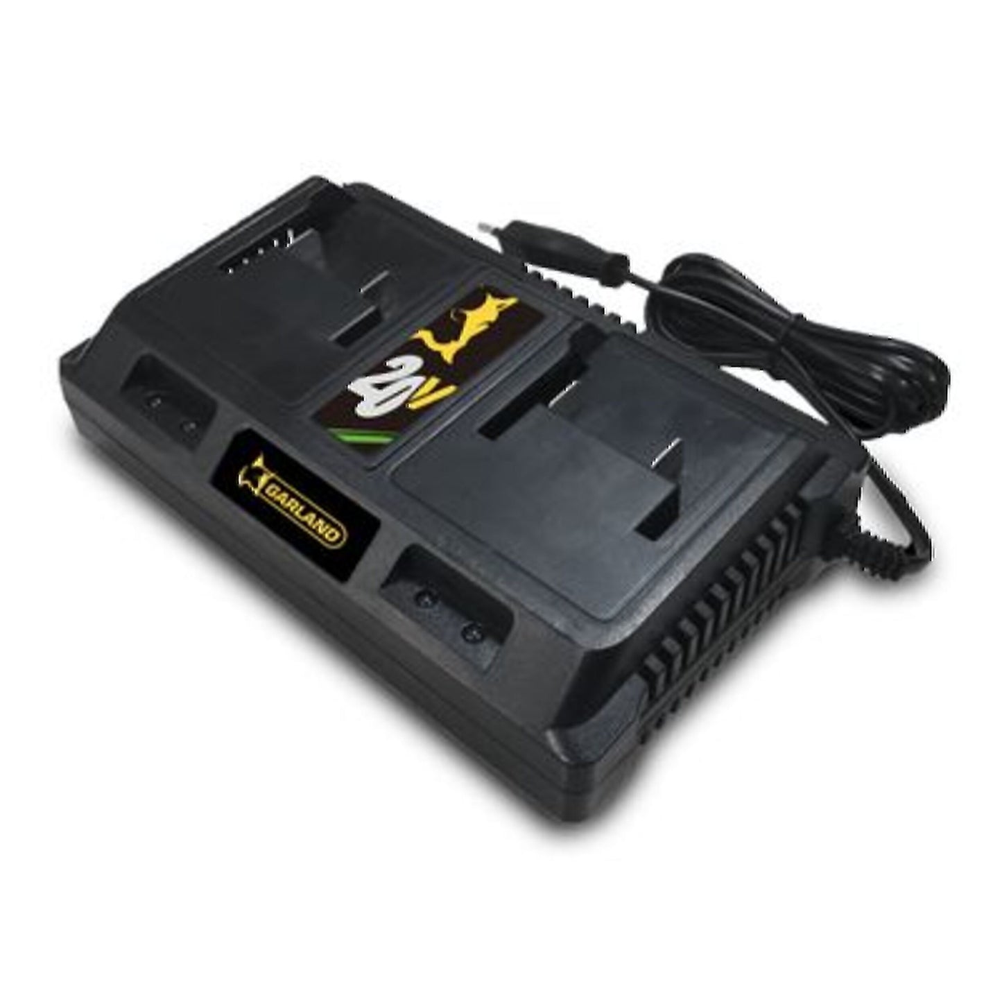 CARICABATTERIE DOPPIO PER BATTERIA 20V